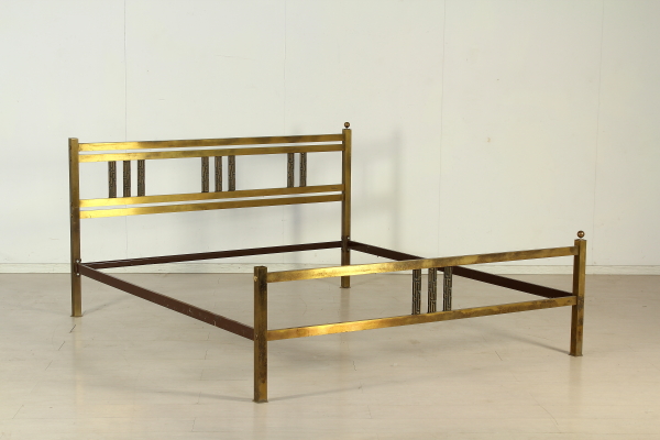 Letto in ottone - Mobilio - Modernariato - dimanoinmano.it Letto in ottone - Mobilio - Modernariato - dimanoinmano.it
