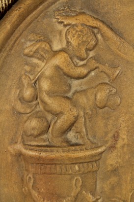 Medaglione in terracotta