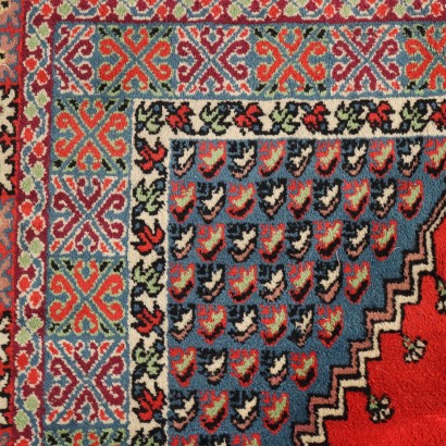 Vintage Melas Teppich Türkei 260x160 cm Baumwolle Wolle Großer Knoten