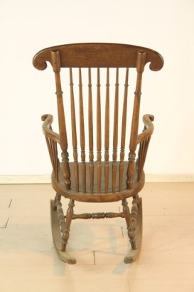 Bottega del 900, libertad, silla, mecedora, silla, mecedora, libertad, libertad, 900, 900 silla, silla de roble, roble, primeros 900