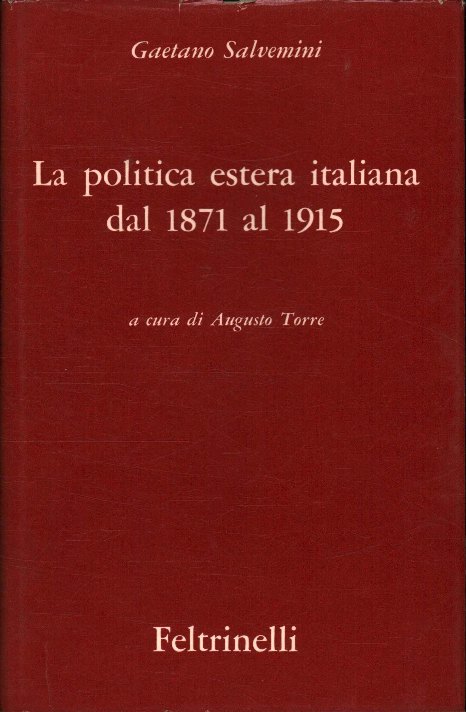 Italian foreign policy from 1871 BC
