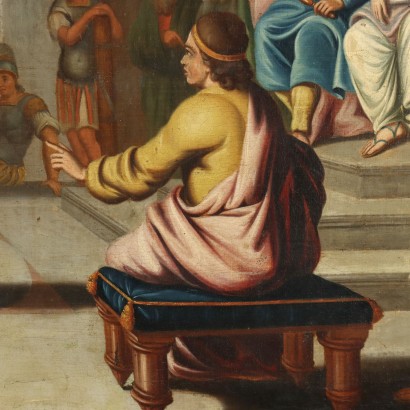 Gemälde von Caratacus vor dem Imperium, Caratacus vor dem Kaiser C