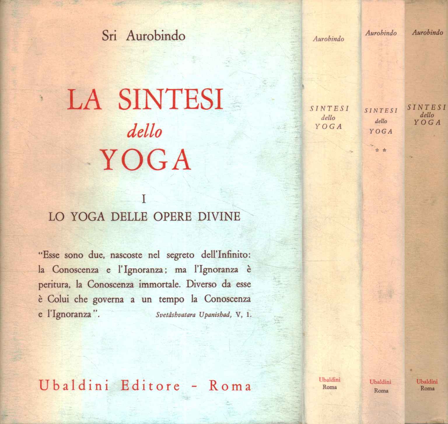 La sintesi dello Yoga (3 volumi)