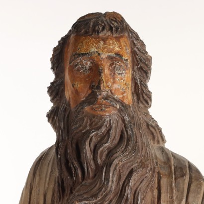 Moses Holzstatue