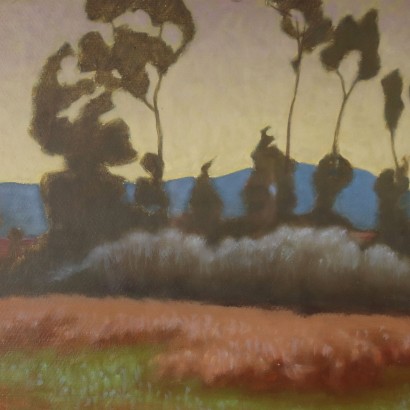 Gemälde von Primo Carena,Hintergrundbeleuchtung hügelig,Primo Carena,Primo Carena,Primo Carena,Primo Carena,Primo Carena,Primo Carena