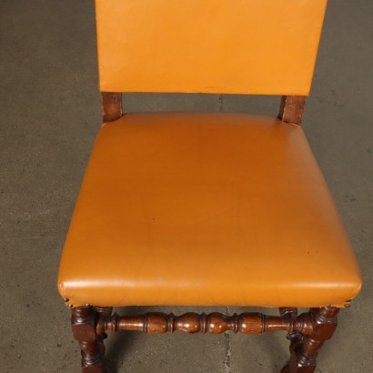 Group of Six Spool Chairs