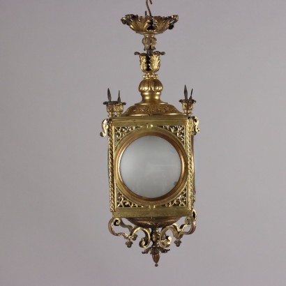 Gilded Bronze Lantern