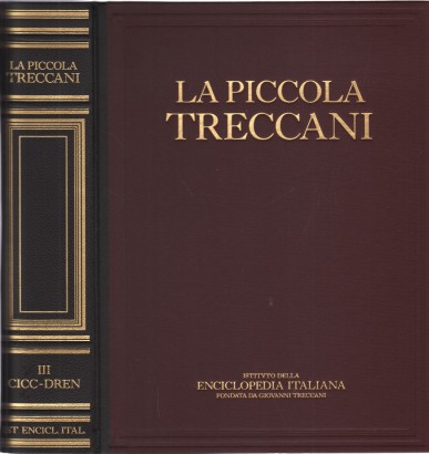 La Piccola Treccani III Cicc-Dren