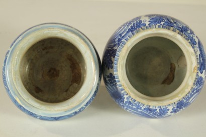 antiquités, céramiques, poteries, pots de pharmacie, XVIIIe siècle, en marbre