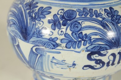 antiquariato, ceramiche, maioliche, vasetti da farmacia, XVIII secolo, oggettistica
