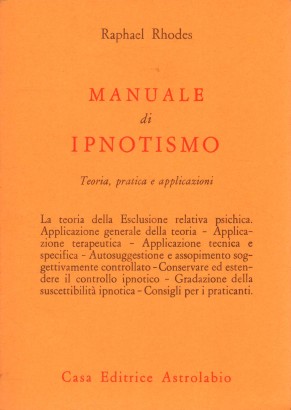 Manuale di ipnotismo