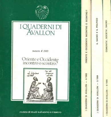I Quaderni di Avallon, 1984 (3 Volumi, annata completa)