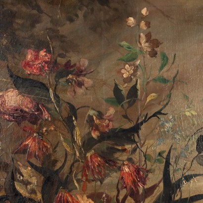 Tableau avec composition florale,Peinture avec composition florale