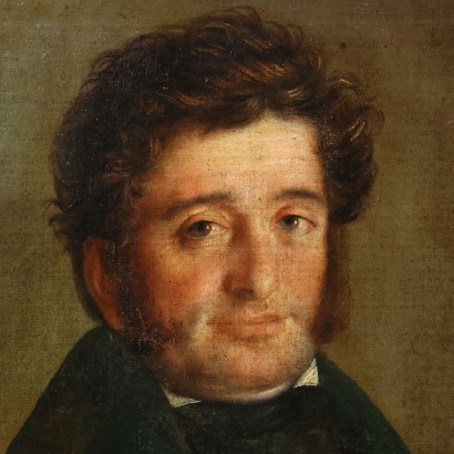 Dipinto Ritratto maschile 1833,Dipinto Ritratto maschile 1833