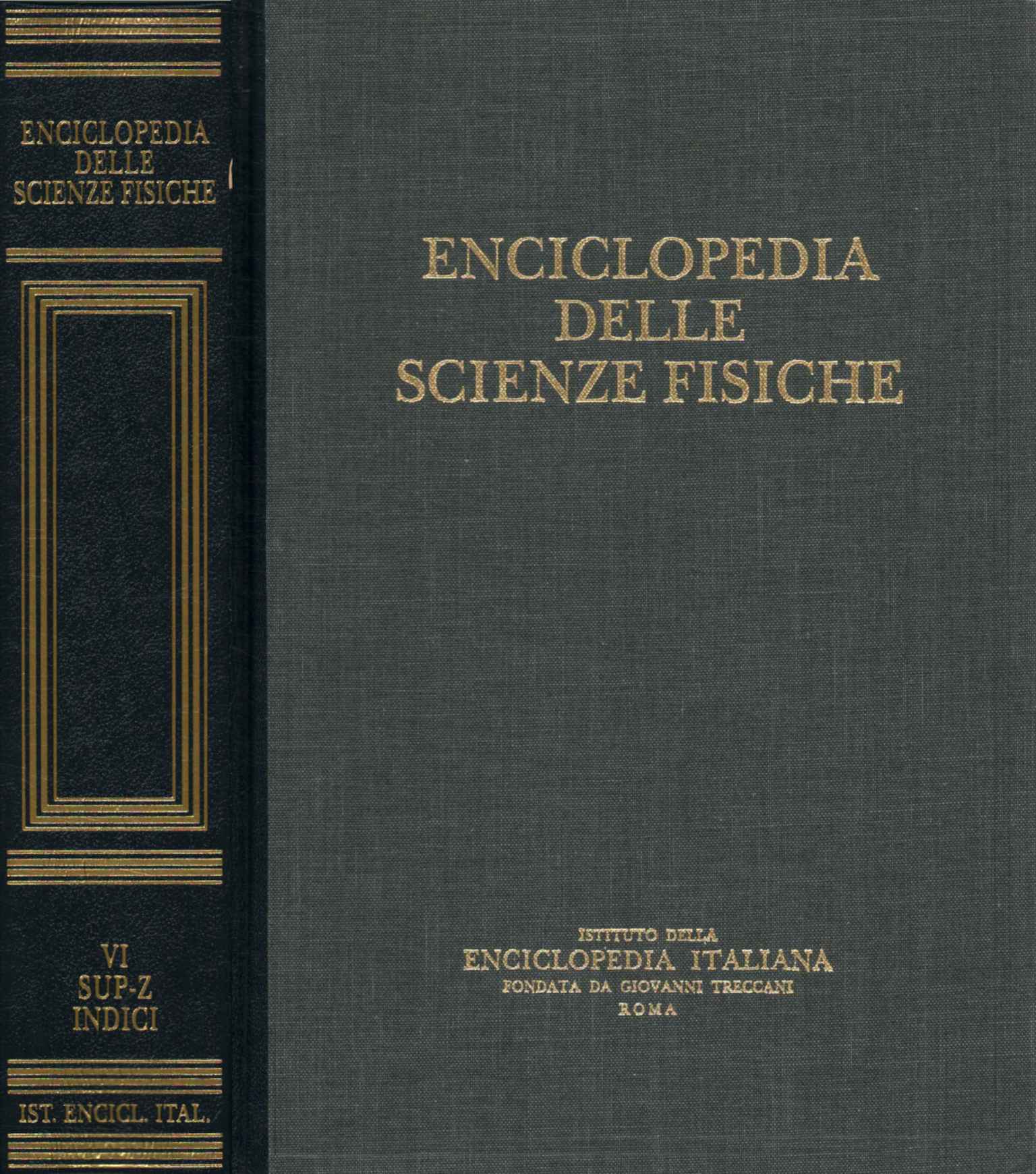 Enciclopedia de las ciencias físicas. Sup-Z