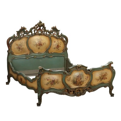 Venetian Baroque Style Bed