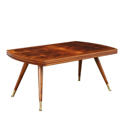 Table Argentine Vintage en Hêtre et Bruyère des Années 50