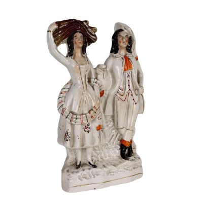 Estatua de porcelana de Staffordshire