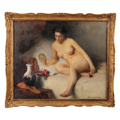 Pintura de Papp Bertalan,Desnudo femenino,Papp Bertalan,Papp Bertalan,Papp Bertalan,Papp Bertalan,Papp Bertalan,Papp Bertalan