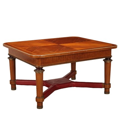 Extendable Neoclassical Style Table