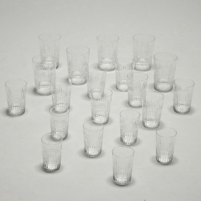 Juego de Copas de Cristal Baccarat Modelo Nancy