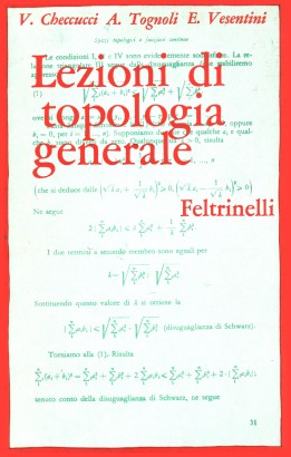 Lezioni di topologia generale