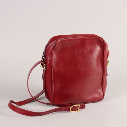 Vintage 1970s-80s Chloé Bag Burgundy Leather France