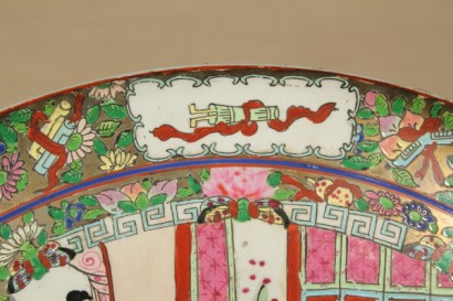 antiquariato, ceramiche, porcellana, oggettistica, grande piatto, repubblica cinese, inizi XX secolo