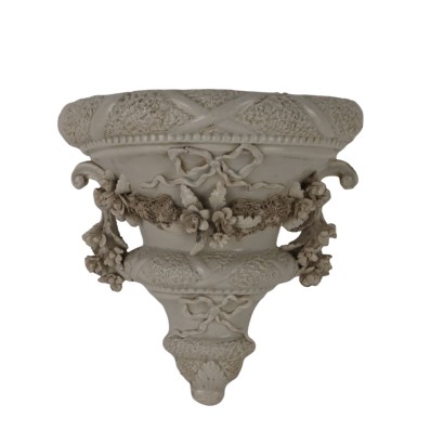 Antique Ceramic Shelf Man. Bassano Italy XX Century