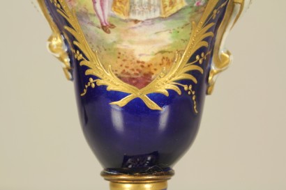 Antiquitäten, Keramik, Sevres-Porzellan, Paar Vasen
