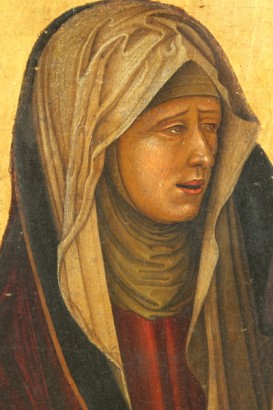 arte, antigüedad, siglo XVI, pintura, Giovanni Bellini (1430-1516), témpera sobre madera, veneciana-Creta zona, Lamentación sobre Cristo muerto