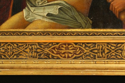 Kunst, Antiquität, Gemälde, Giovanni Bellini (1430-1516), Tempera auf Holz, Venetian-Cretan Gegend, Beweinung des Toten Christus Jahrhundert