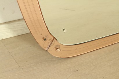 espejo, Maris, marco de madera, decoración, #modernariato, #complementi