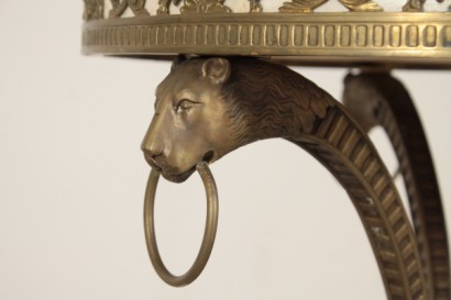 Couchtisch, rund, Bronze, Bronze, 900, hergestellt in Italien, #bottega, #liberty, #dimanoinmano