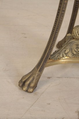 coffee table, bronze, round, bronze, 900, made in italy, #bottega, #liberty, #dimanoinmano