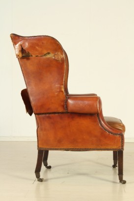 fauteuil, cuir, 900, rembourrage, #bottega, #artdecò, #dimaninmano