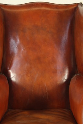 fauteuil, cuir, 900, rembourrage, #bottega, #artdecò, #dimaninmano