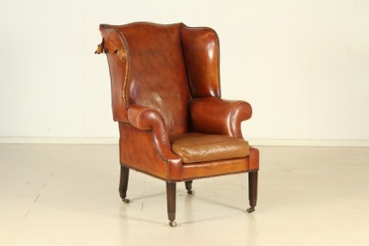 fauteuil, cuir, 900, rembourrage, #bottega, #artdecò, #dimaninmano