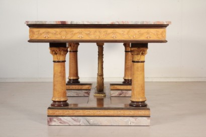 Hall, 900, faite en Italie, bois plaqué, chaux, marbre, #bottega, #arredicompleti, #dimanoinmano