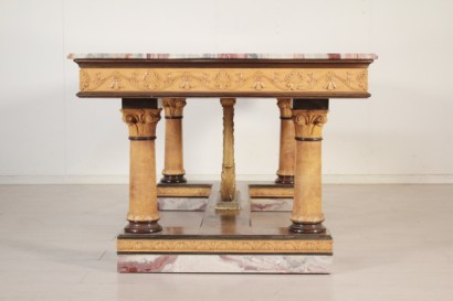 Hall, 900, faite en Italie, bois plaqué, chaux, marbre, #bottega, #arredicompleti, #dimanoinmano