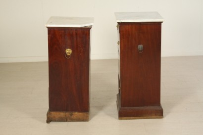 Pair nightstands Empire