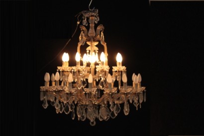 Maria Theresa Kronleuchter, 800, in Italien, Glas, #bottega, #illuminazione, #dimanoinmano