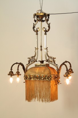 lustre en liberté, bronze, 900, faite en Italie, #bottega, #illuminazione, #dimanoinmano