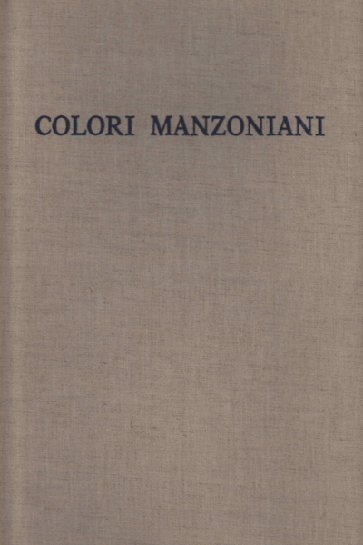 Farben manzoniani, Claudio Cesare Secchi