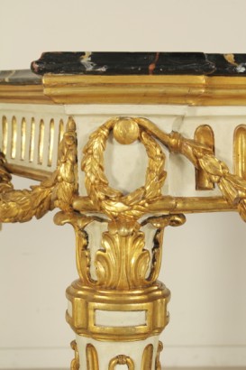 Neoclassical wall table