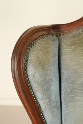 {* $ 0 $ *}, paire de fauteuils bergères, fauteuils bergères, fauteuils antiques, fauteuils antiques, fauteuils 900, fauteuils bergères antiques, fauteuils de style Louis XV