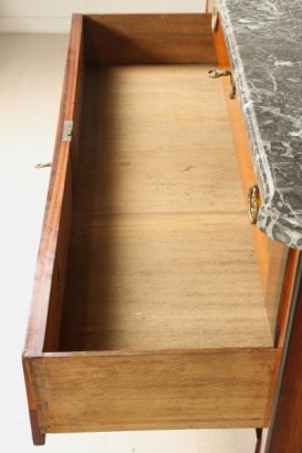 Dresser stamped C.C. Saunier
