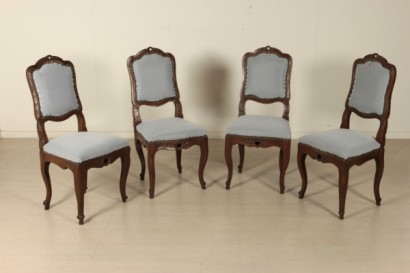 Gruppo quattro sedie Barocchetto
