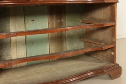 Folding COMMODE in Walnut