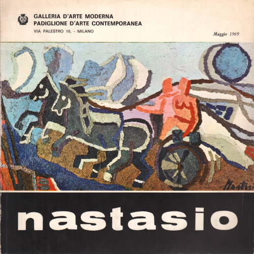 Gemälde von Alessandro Nastasio, Flachs-Berg, Luigi Pferd Tommaso Paloscia